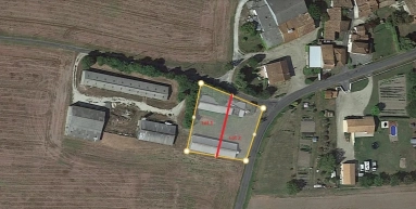 Building plot in Berneuil for sale for 20,000&euro; in Charente, Poitou-Charentes