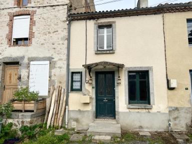 One or two bedroom terrace house with garden for sale for 39,000&euro; in Haute-Vienne, Limousin