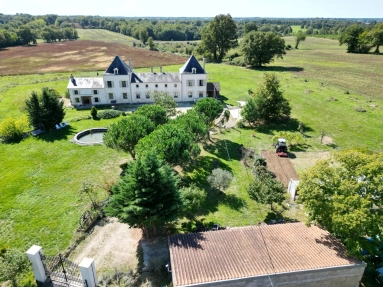 Gorgeous 6 bed-4 bath chateau in 5 hectares of land for sale for 490,000€ in Haute-Vienne, Limousin