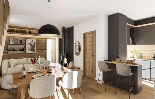 4 Bedroom(s) - 2 Bathroom(s) - 0 m² land for sale in Savoie, Rhône-Alpes, France - FrenchPropertyPortal.com For Sale - 4-bedroom duplex Apartment - Champagny-en-Vanoise for sale for 639,000€ in Savoie, Rhône-Alpes