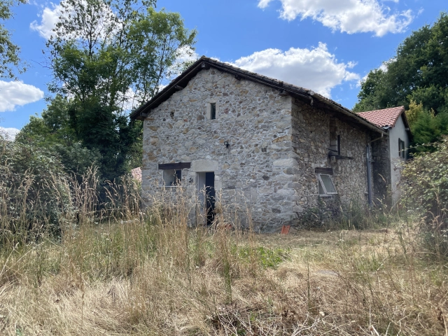 IN THE HEART OF NATURE, AUTHENTIC STONE COUNTRY HOUSE TO RENOVATE WIHT GARDEN for sale for 23,000&euro; in Charente, Poitou-Charentes